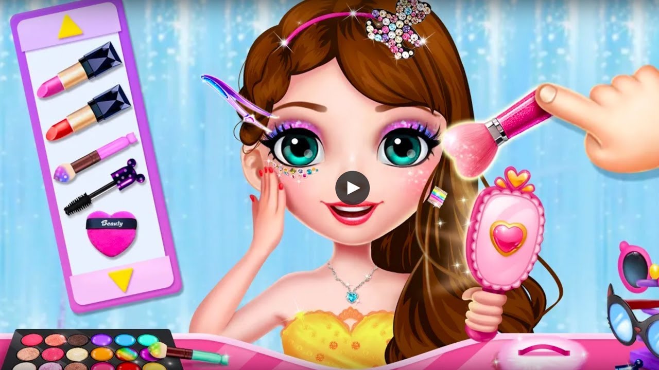 Princess Makeup Salon - Princess Fashion Salon - Games for Kids - Kids Games