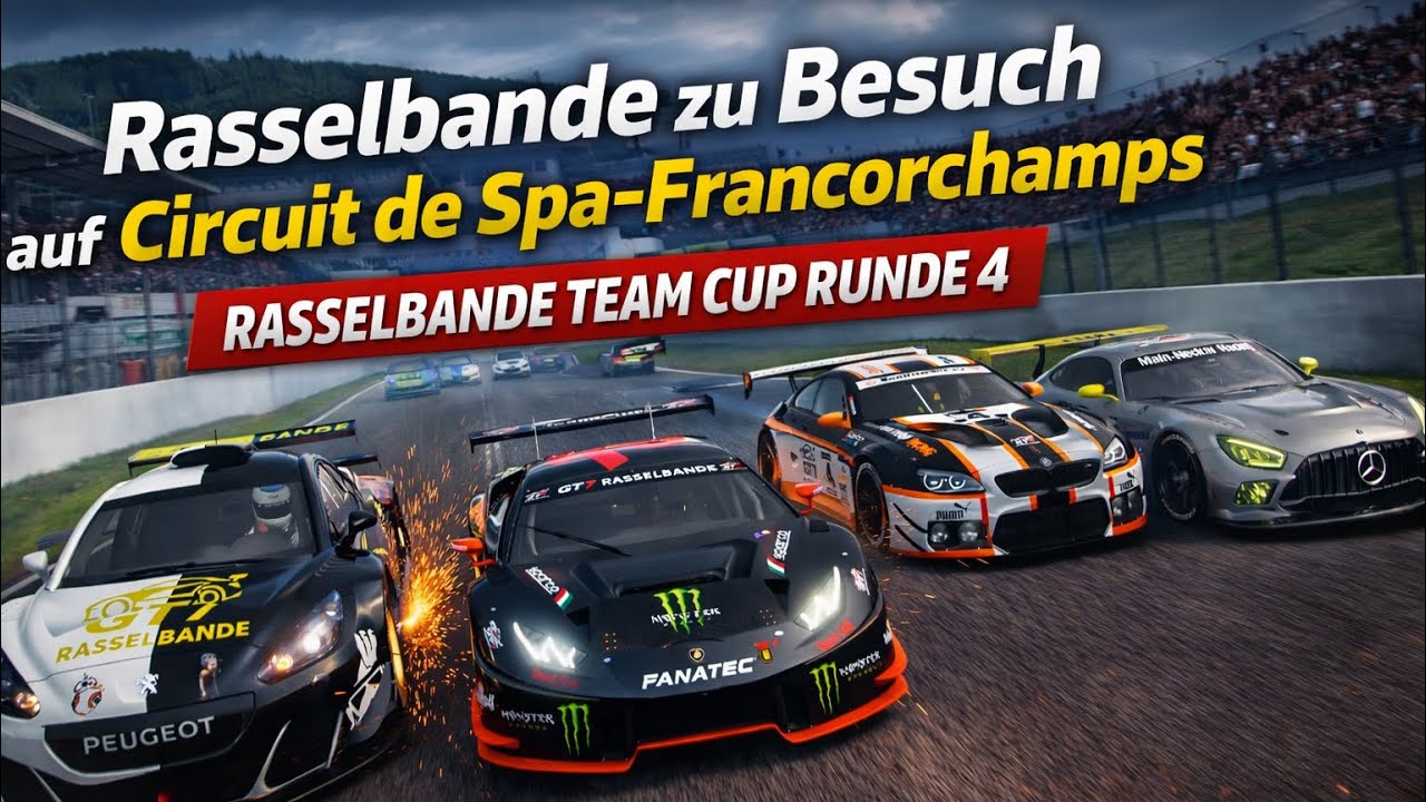 GT7- Rasselbande  Team Cup- Highlights auf Spa