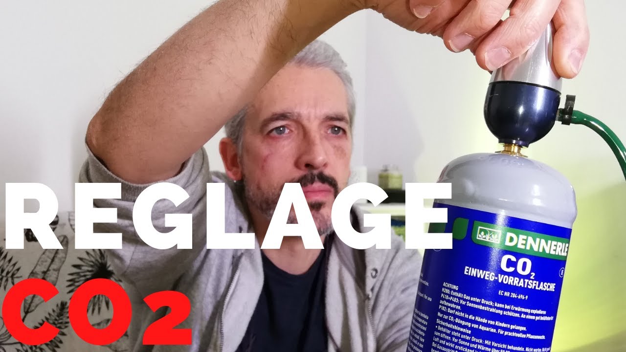 Co2 aquarium réglage ( tuto ) .