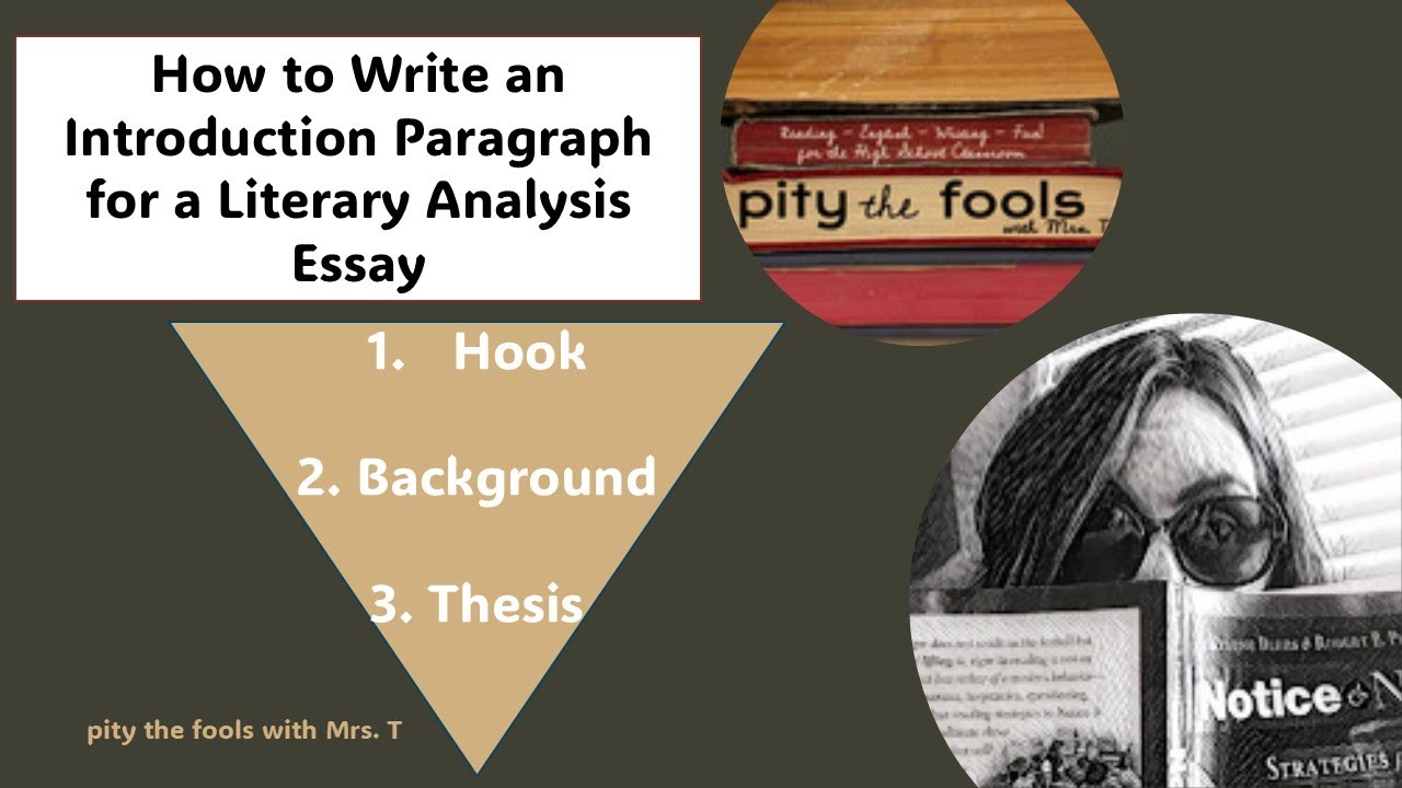 NEW How to Write an Introduction Paragraph for a Literary Analysis Essay