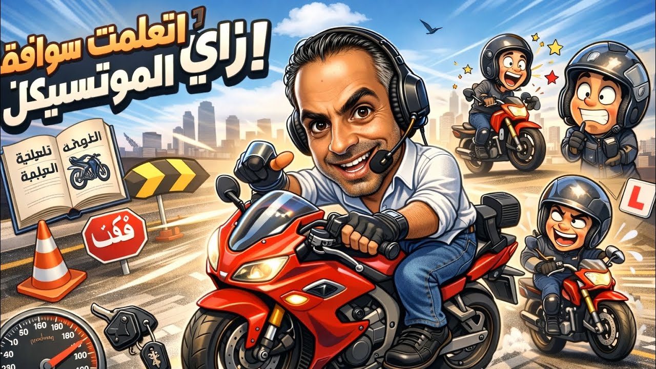 اتعلمت سواقه اذاى وكنت حاسس ب ايه اول مره