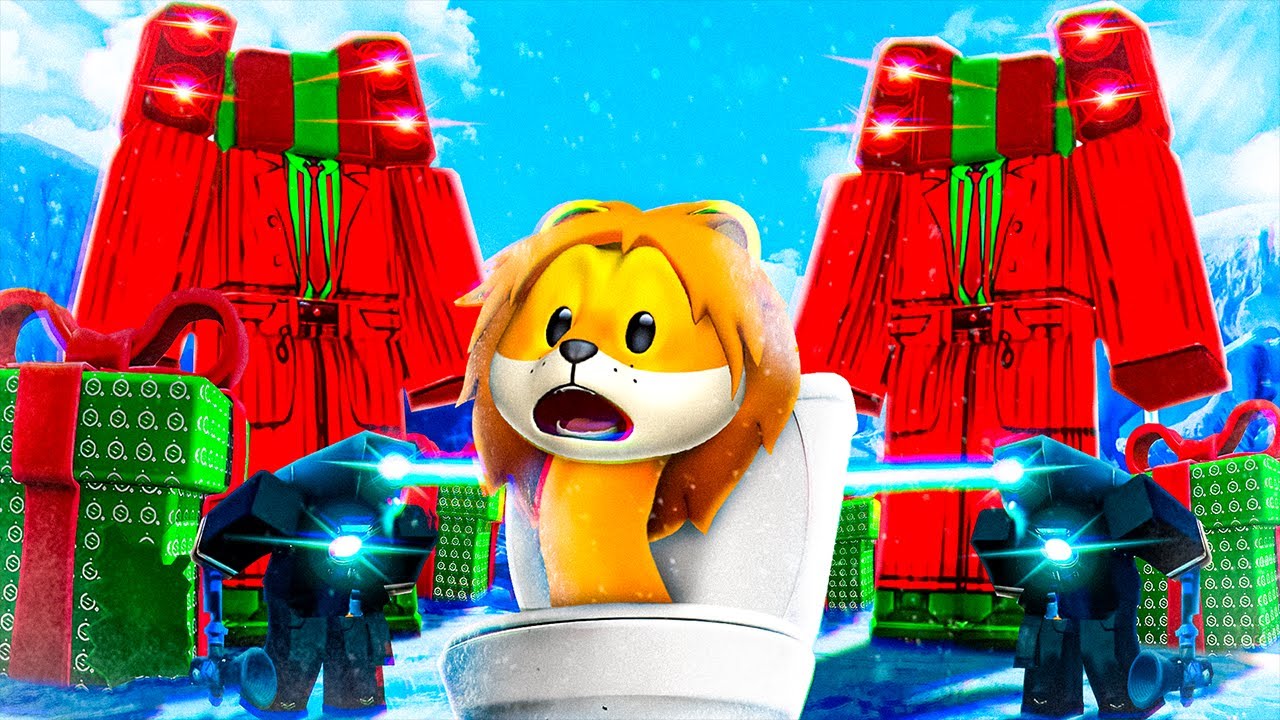 過去最強の神キャラ『プレゼントタイタン』でスキビディトイレを倒しまくるロブロックスやってみた結果【 Roblox Toilet Tower Defense 】
