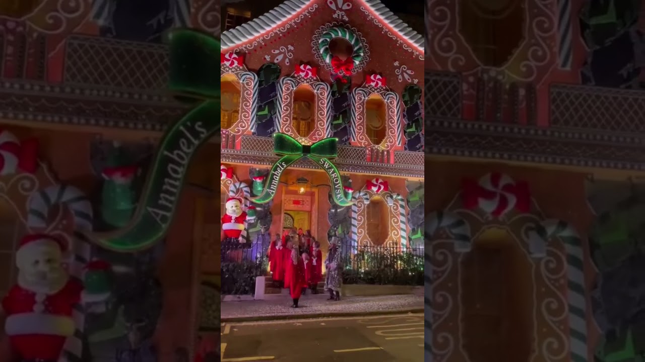10 places to see in London during Christmas #shorts #decorations #london #travel