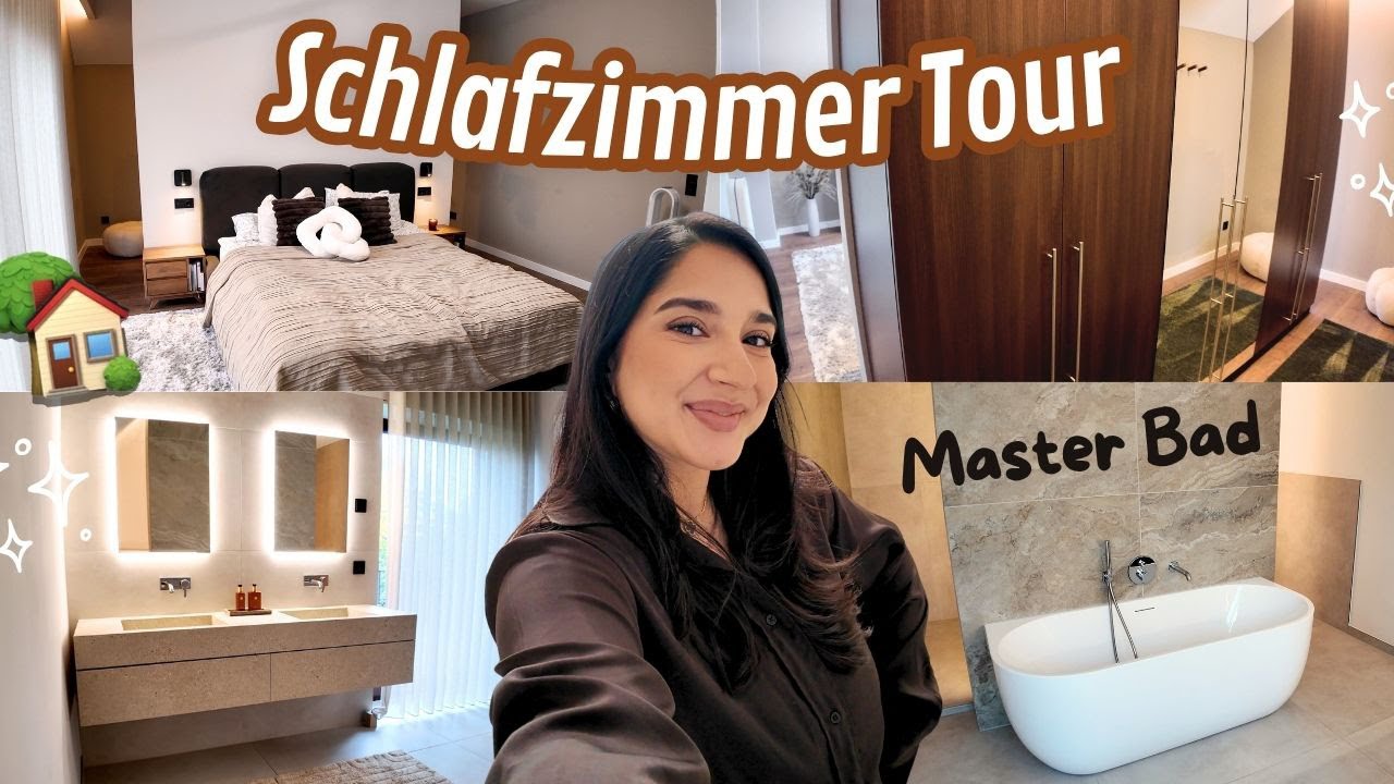 UNSER SCHLAFZIMMER mit BAD EN SUITE 🏡 HausDhillon Tour | Sanny Kaur