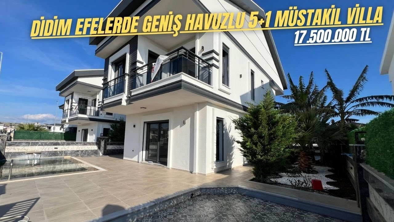 Bu Evin Önü HİÇ KAPANMAZ! Didim Efeler’de Tam Müstakil 5+1 Havuzlu Lüks Tripleks | Bölüm: 10