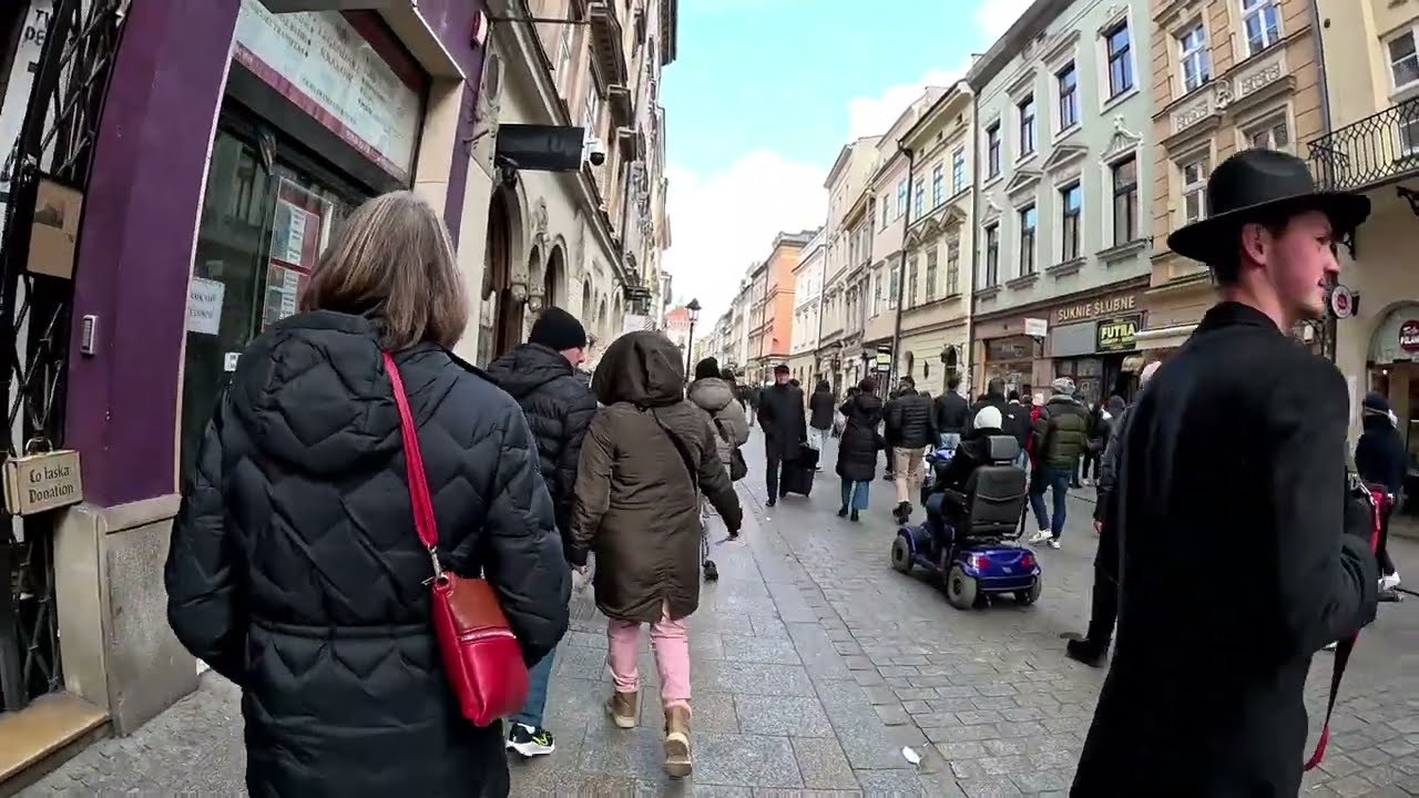 Krakow Poland walkabout April 13th 2025