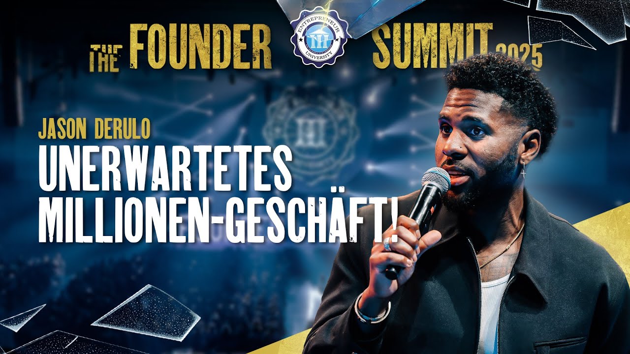 Jason Derulo: Millionen-Business mit Autowaschanlagen und Dubai-Penthouses! | Founder Summit 2025