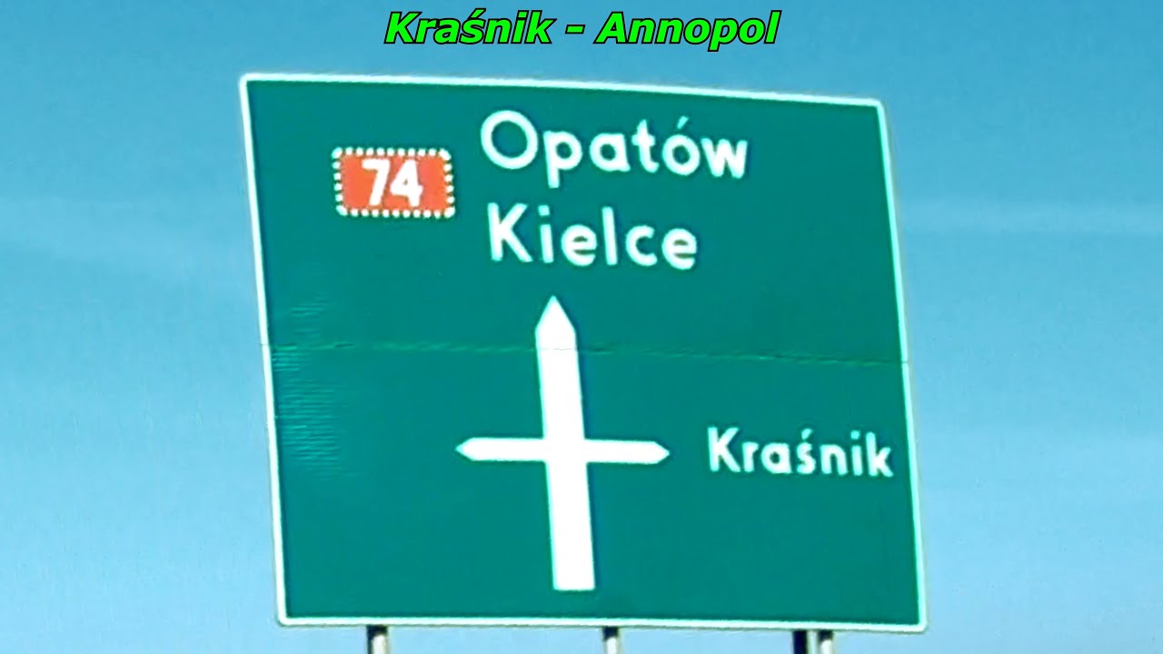 DK74 Kraśnik - Annopol ●2021●