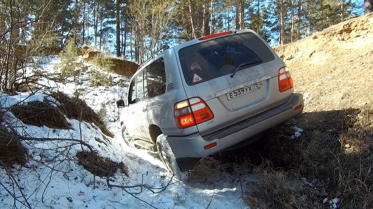 Honda CR-V опять в лидерах! Land Cruiser 100, Surf, Pajero 2. Off-Road. Посвящение в Лешие. Ч 1