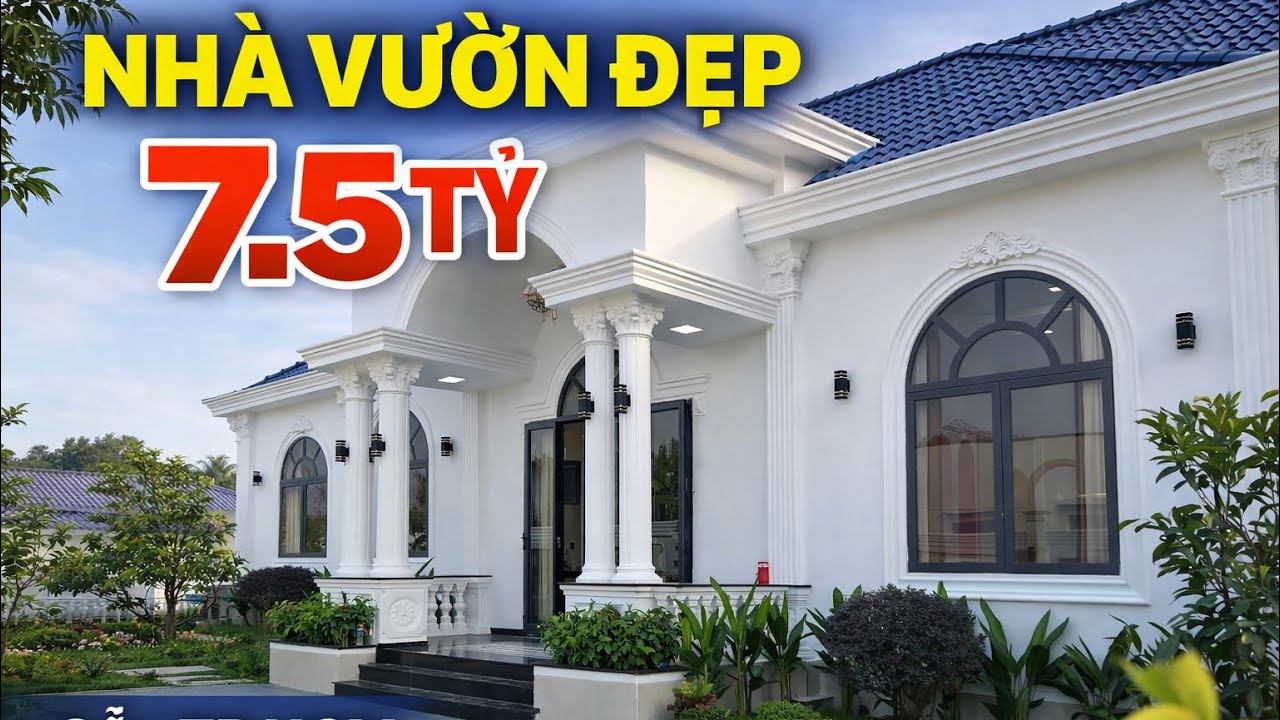 Tập 3886 | Nhà Vườn Đẹp 1000m² Gần Sài Gòn – Chủ Giảm Còn 7.5 Tỷ