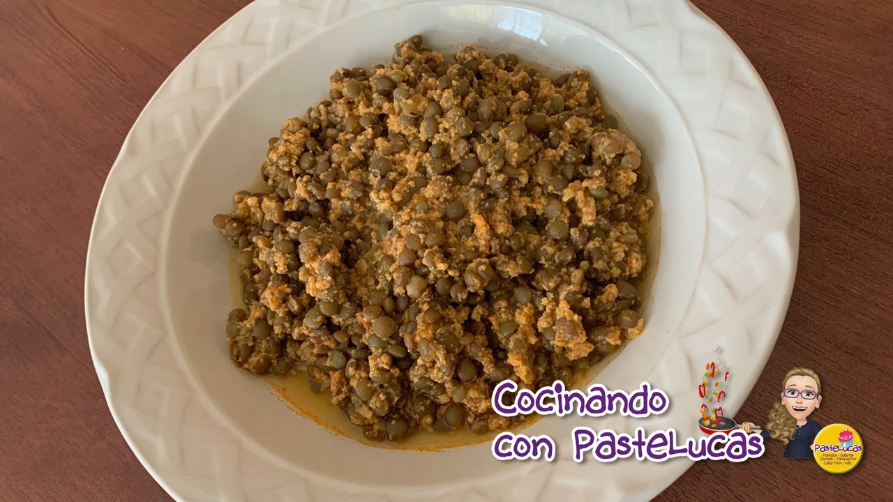 DELICIOSAS Lentejas con huevo, RECETA de la ABUELA # 262