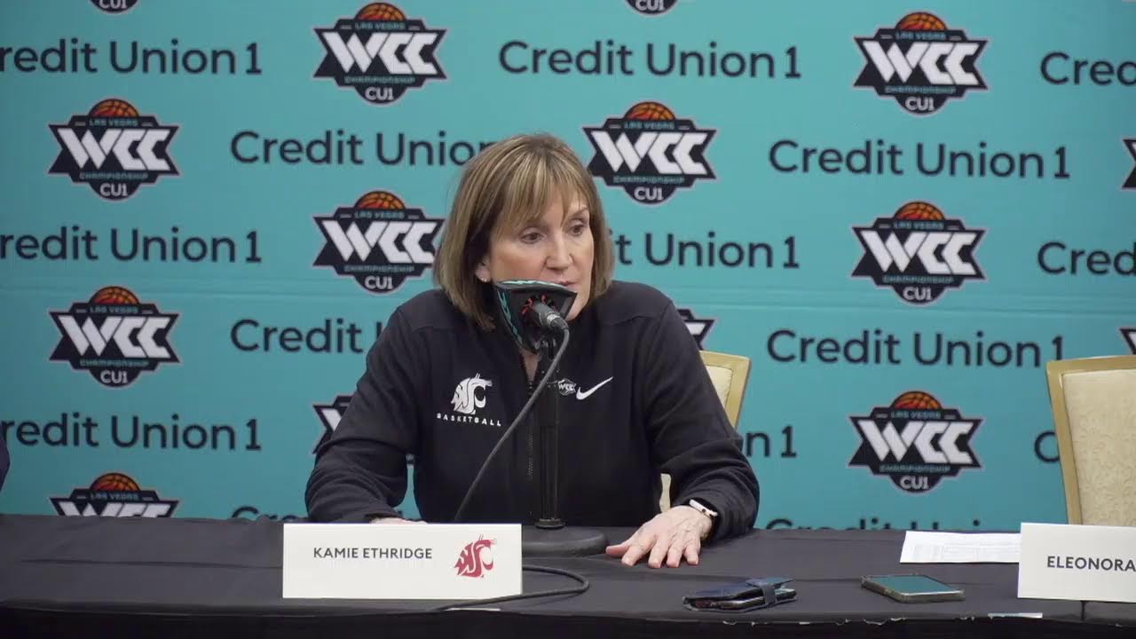 Credit Union 1 WCC Basketball Championship Postgame News Conference: Portland-Washington State