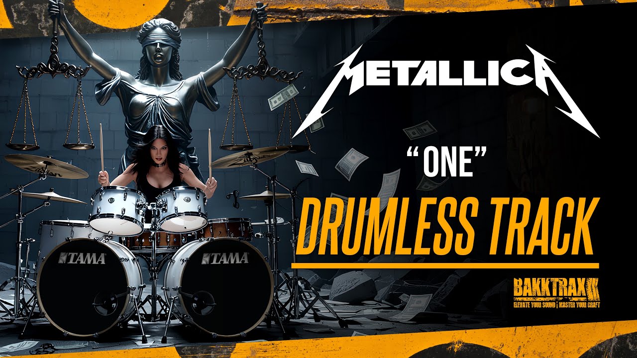 Metallica - One (Drumless) NO DRUMS - High Quality