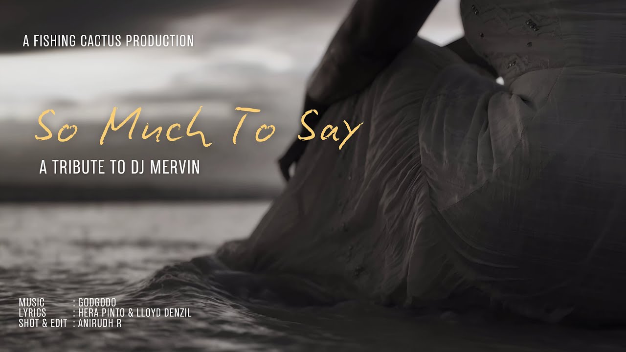 So much to say - A tribute to DJ Mervin