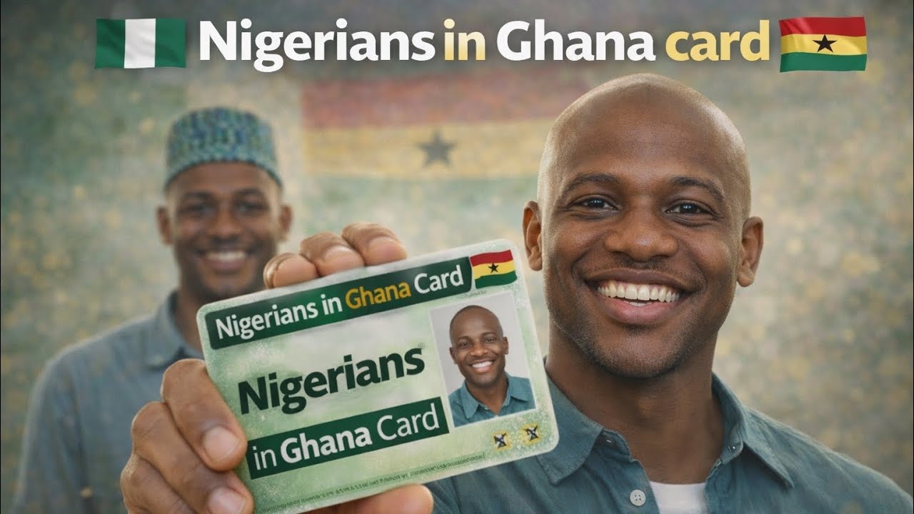 NIGERIANS🇳🇬 Have Nigerian in GHANA🇬🇭 CARD NOW