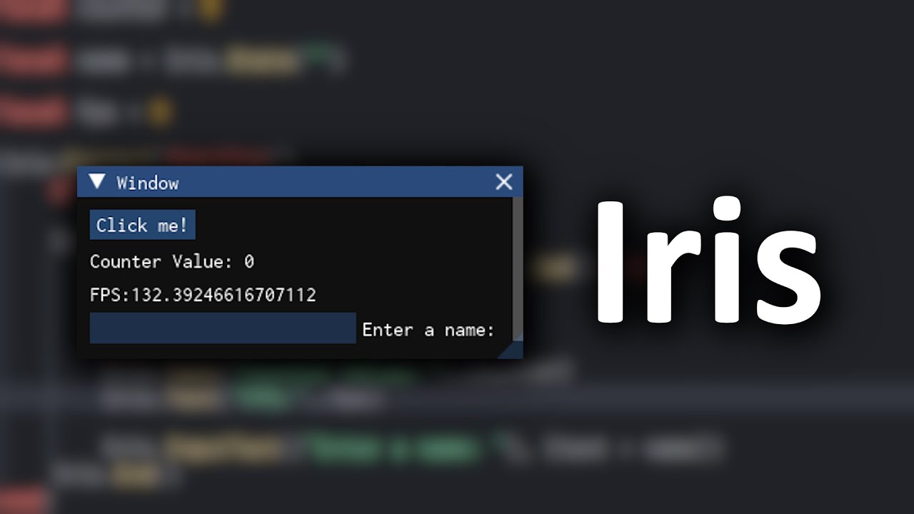 Iris | Roblox Open Source Showcase #2