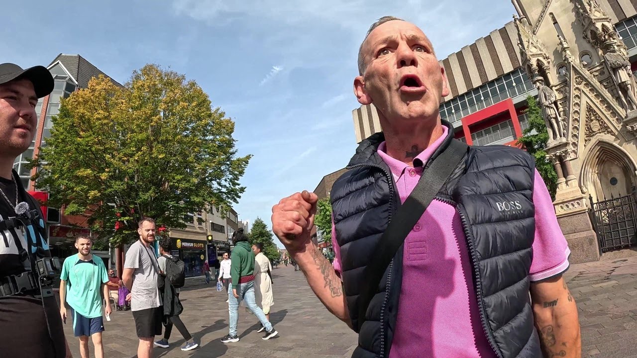 Shocking Leicester Vlog | Drunk Man Wants to Box & Phone Thrown in Protest! 😬🥊🎥❌