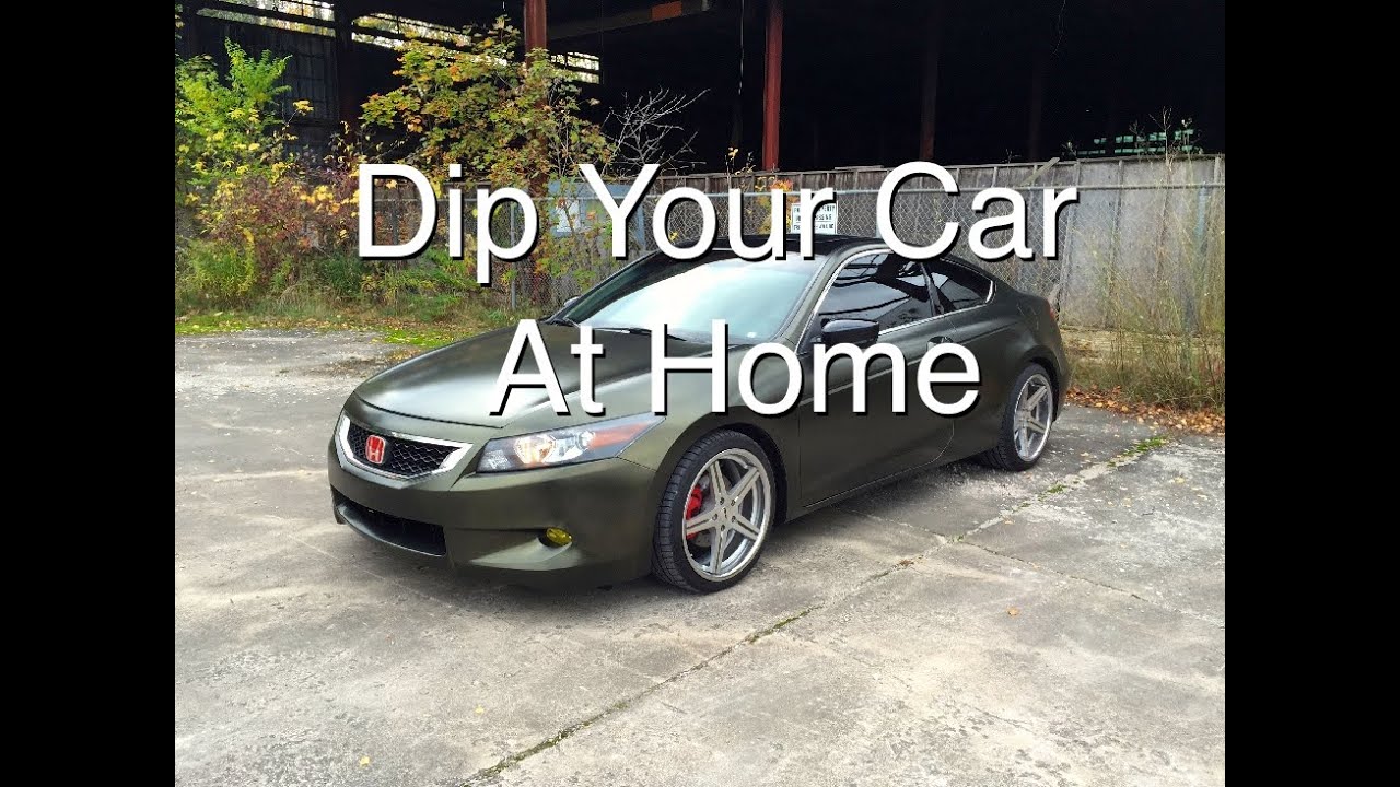 How to Dip Your Car at Home (Part 2)