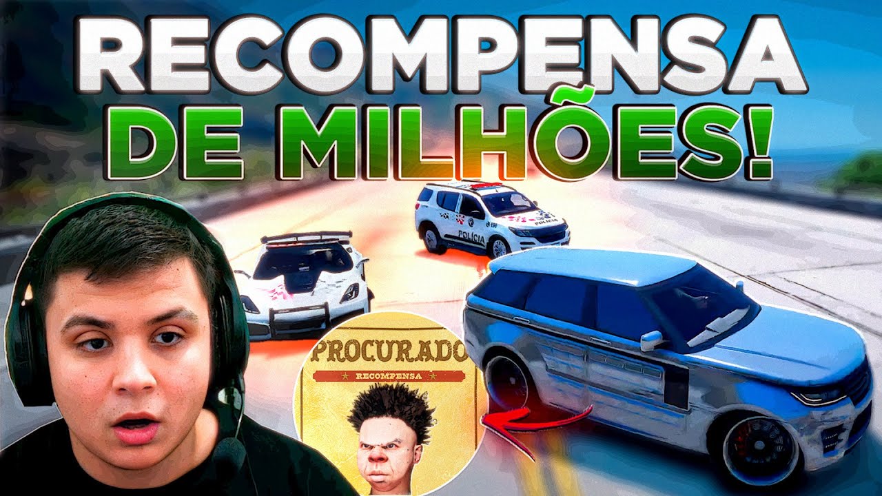 PAULINHO ESTÁ SENDO PROCURADO PELA CIDADE INTEIRA no GTA RP! (Modder Clips)