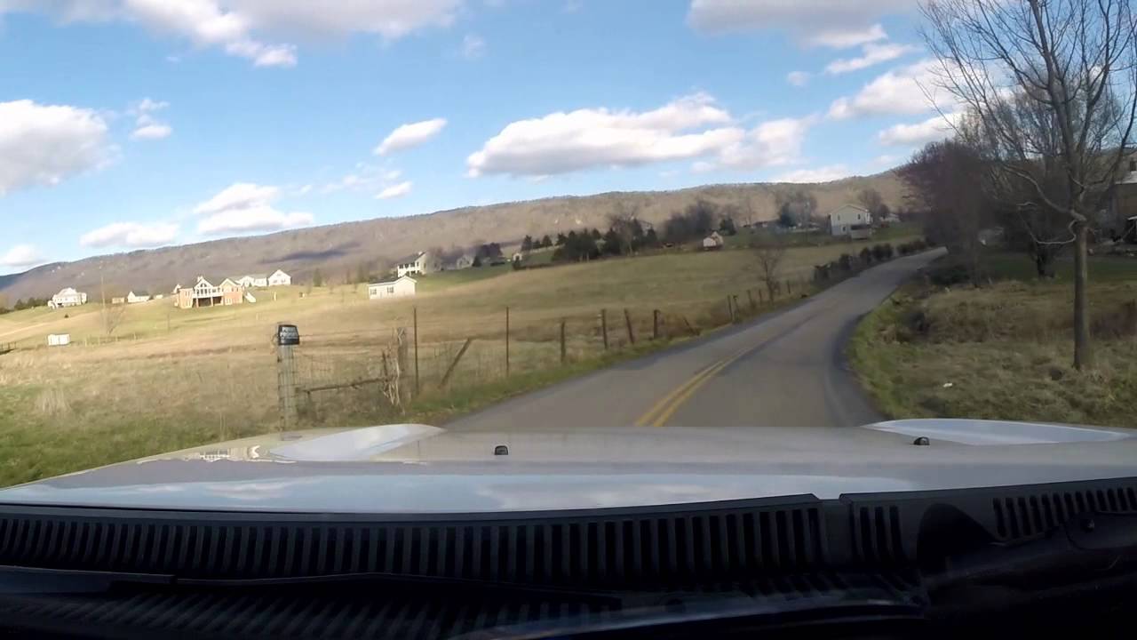 Harrisonburg/Shenandoah Valley KOA (part1) the Road