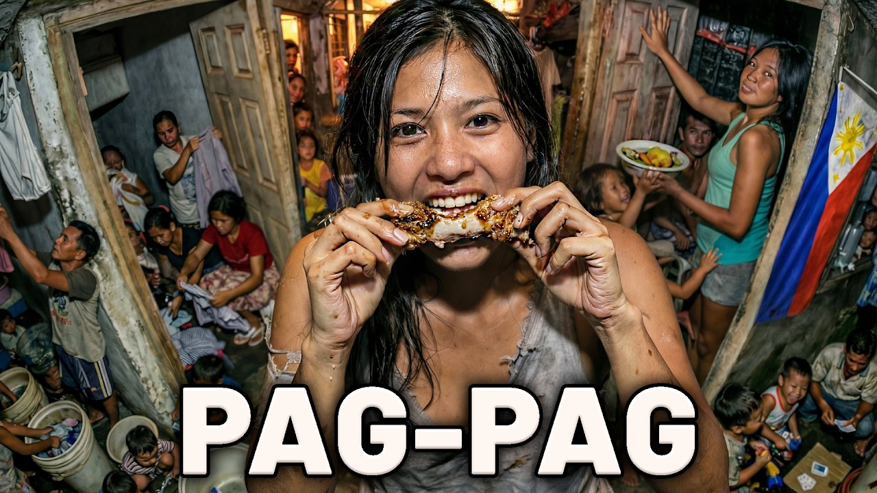 PAG PAG - Filipinler'de Hayatta Kalmak İçin Çöpten Yemek Pişirmek 🇵🇭 - BELGESEL