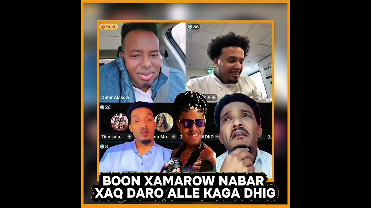 BOON XAMAROW JUG CULUS AYAA LAGU DHUFTAY - DAHIR MAXAA II GEEYEY AYEY KA MARAYSAA