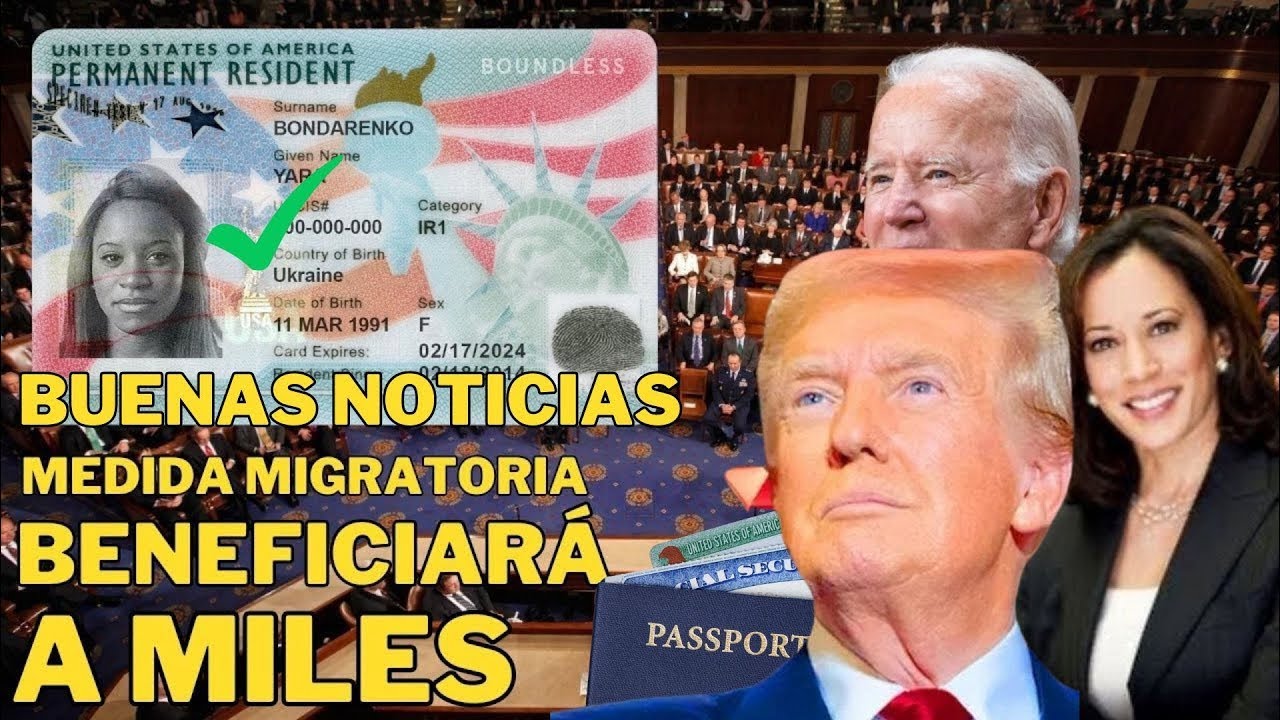 🚨TRUMP PRESENTA una REFORMA MIGRATORIA con BENEFICIOS INMEDIATOS