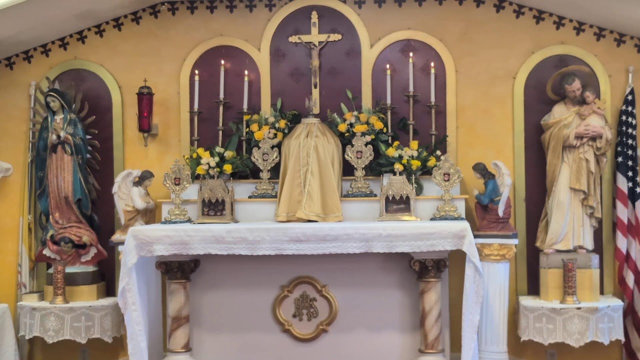 Live: Mass & Minor Orders Bishop Pfeiffer March 19th, 2026