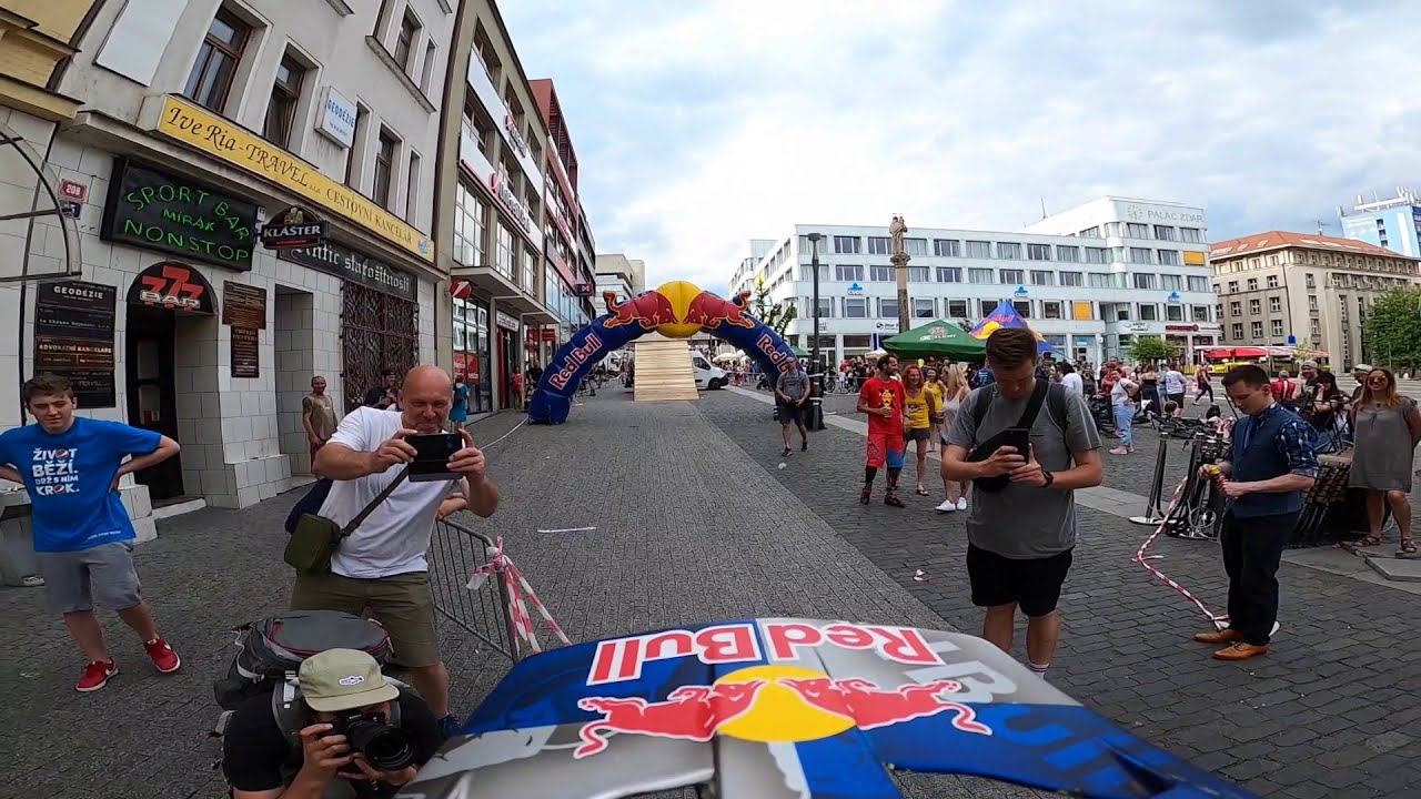 Urban Downhill CZECH CHAMPIONSHIPS - Slavik winning run