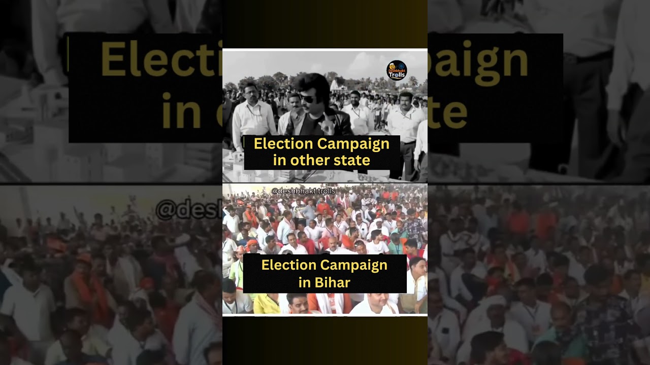 Election Campaign in other state VS Bihar #shorts #shortsfeed #modi