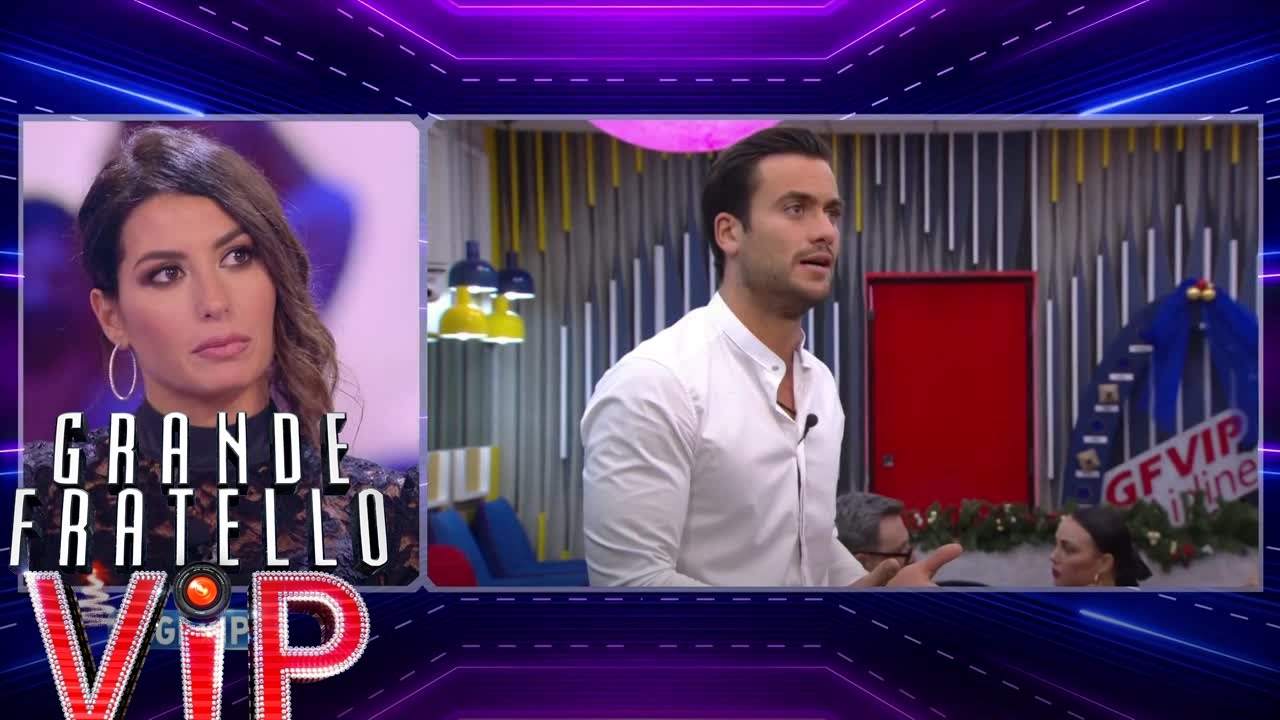 Grande Fratello Vip - Un acceso confronto tra Elisabetta Gregoraci e Pierpaolo Pretelli
