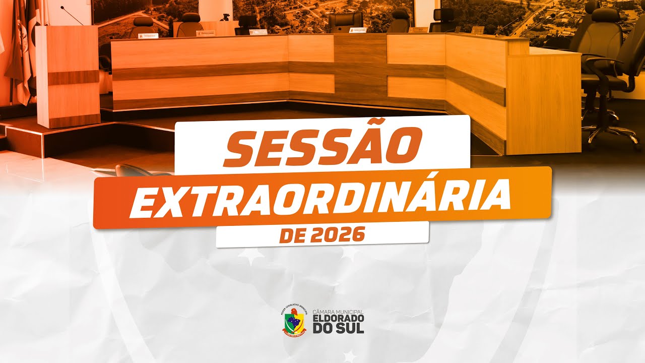 2ª Sessão Extraordinária de 2026
