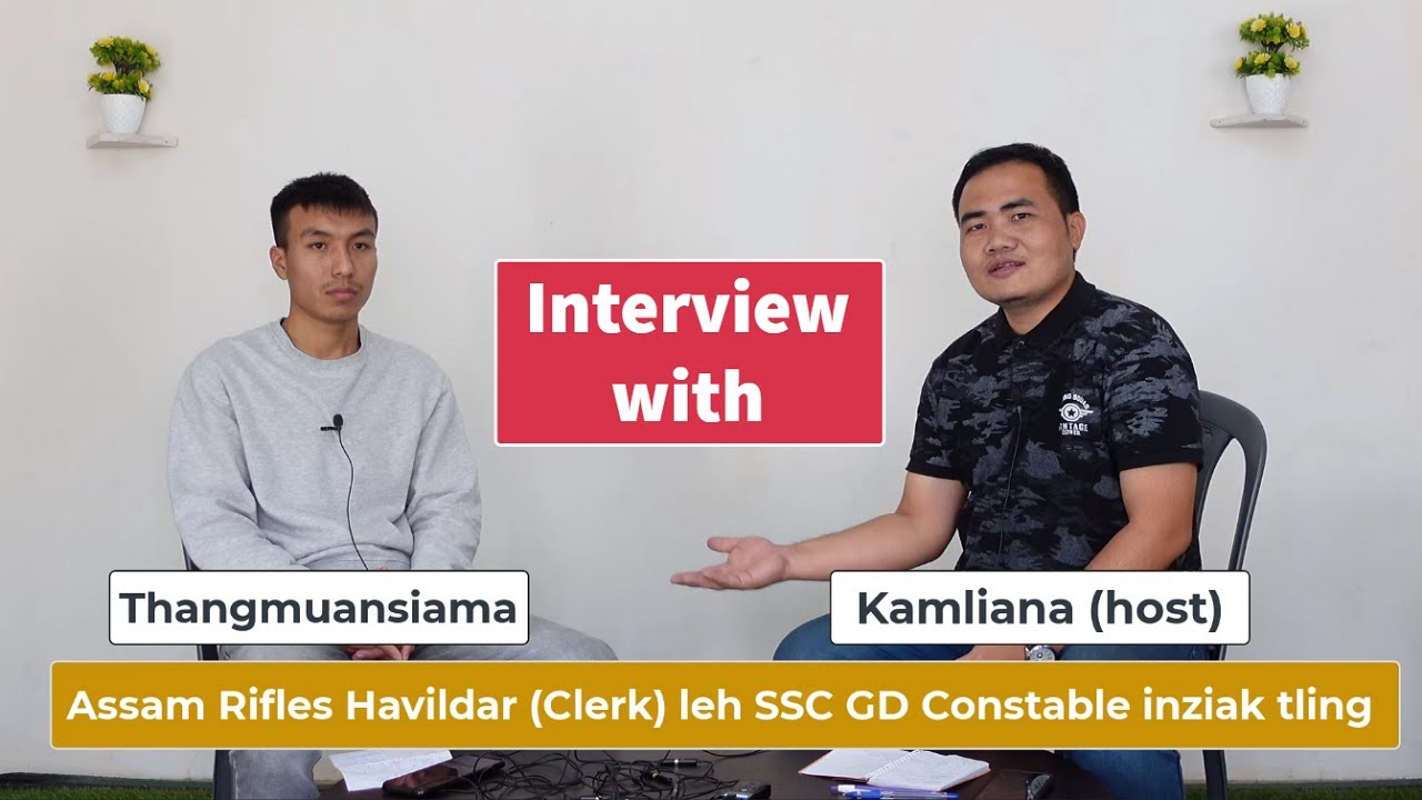 SSC GD Constable leh Assam Rifles Havildar (Clerk) inziak tling kawmna | Exam Inbuatsaih dan