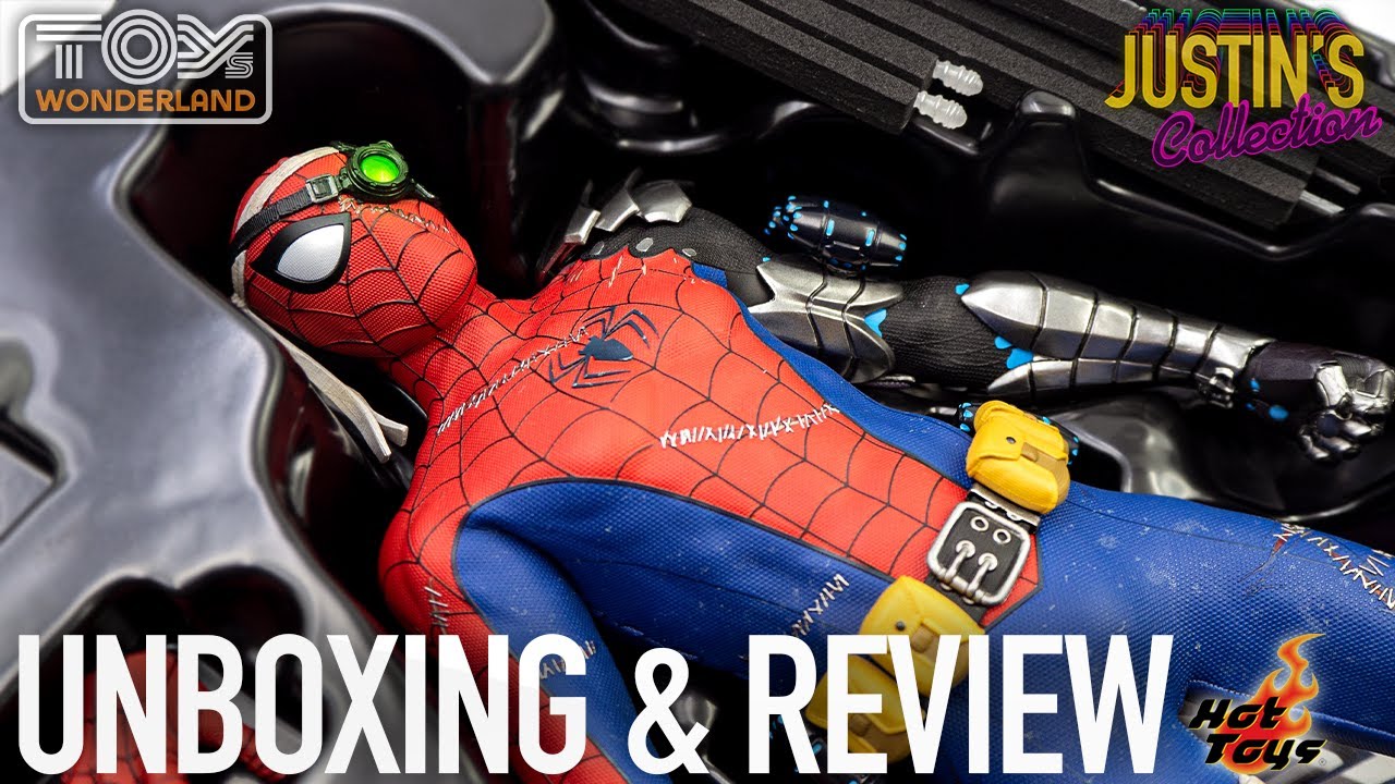 Hot Toys Spider-Man Cyborg Suit PS4 / PS5 Unboxing & Review