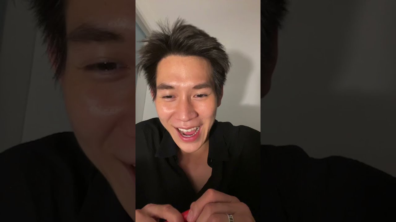 230422 Boom Raweewit, Haii Sarunsathorn from Chains of Heart IG Live (poppylhh, bxxm_jj, haii36_)