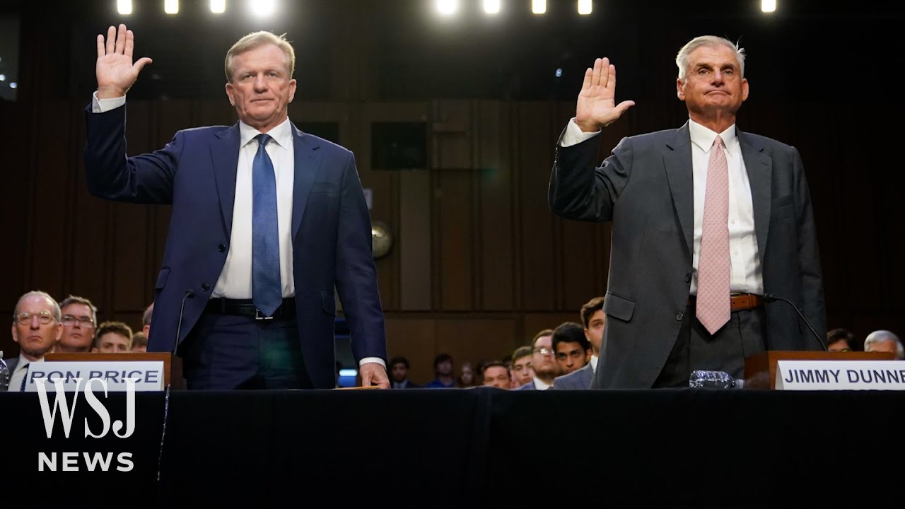PGA Tour Officials Defend LIV Golf Negotiations Before Senate | WSJ News