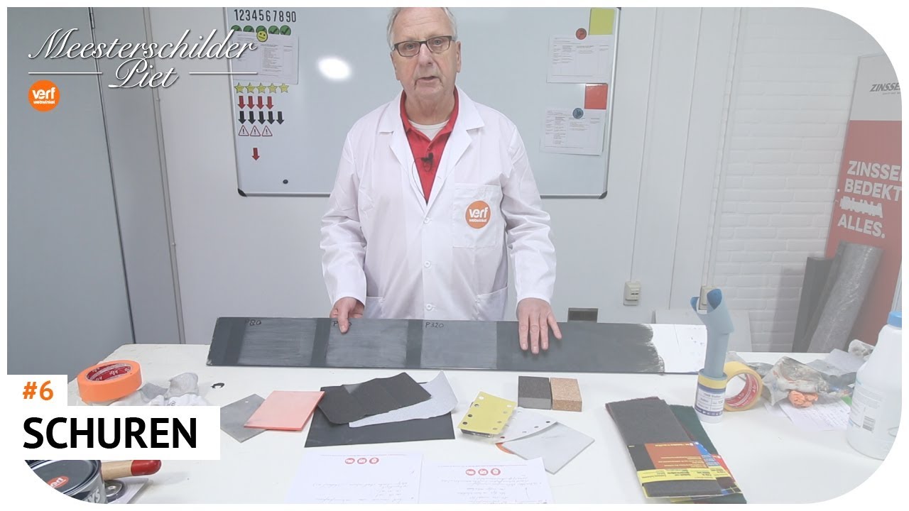 Meesterschilder Piet [Ep. 6] - Schuren en Schuurtechnieken