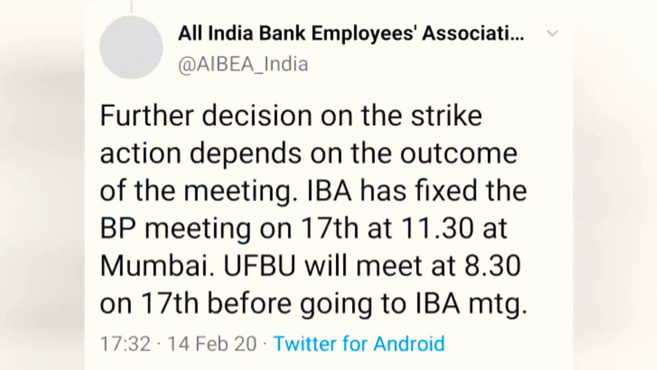 11th bipartite settlement latest news next meeting date details