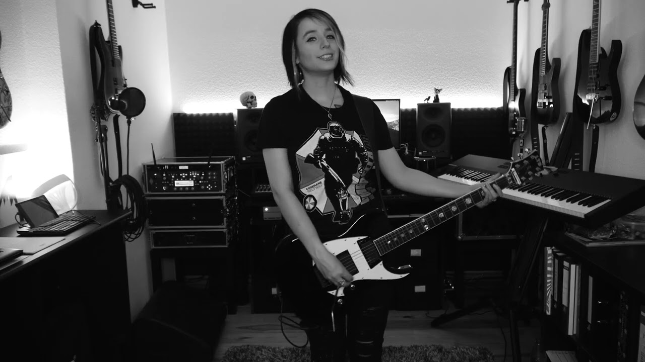 @RammsteinOfficial - Ohne Dich Live Guitar Cover by Valeria Nash