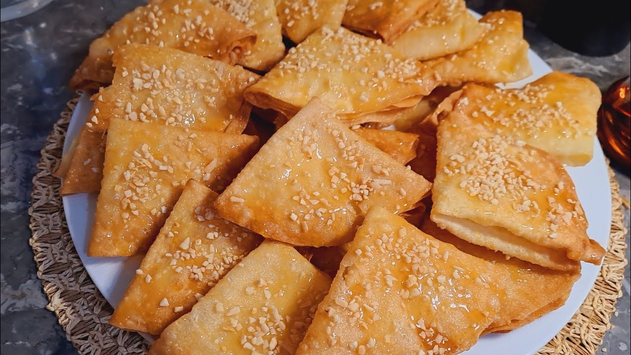 سجلي عندك هد معسلة لرمضان ساهلة كيجيو مقرمشين هشاش  كيوجد دقيقة 90 #جديد معسلات رمضان 2026