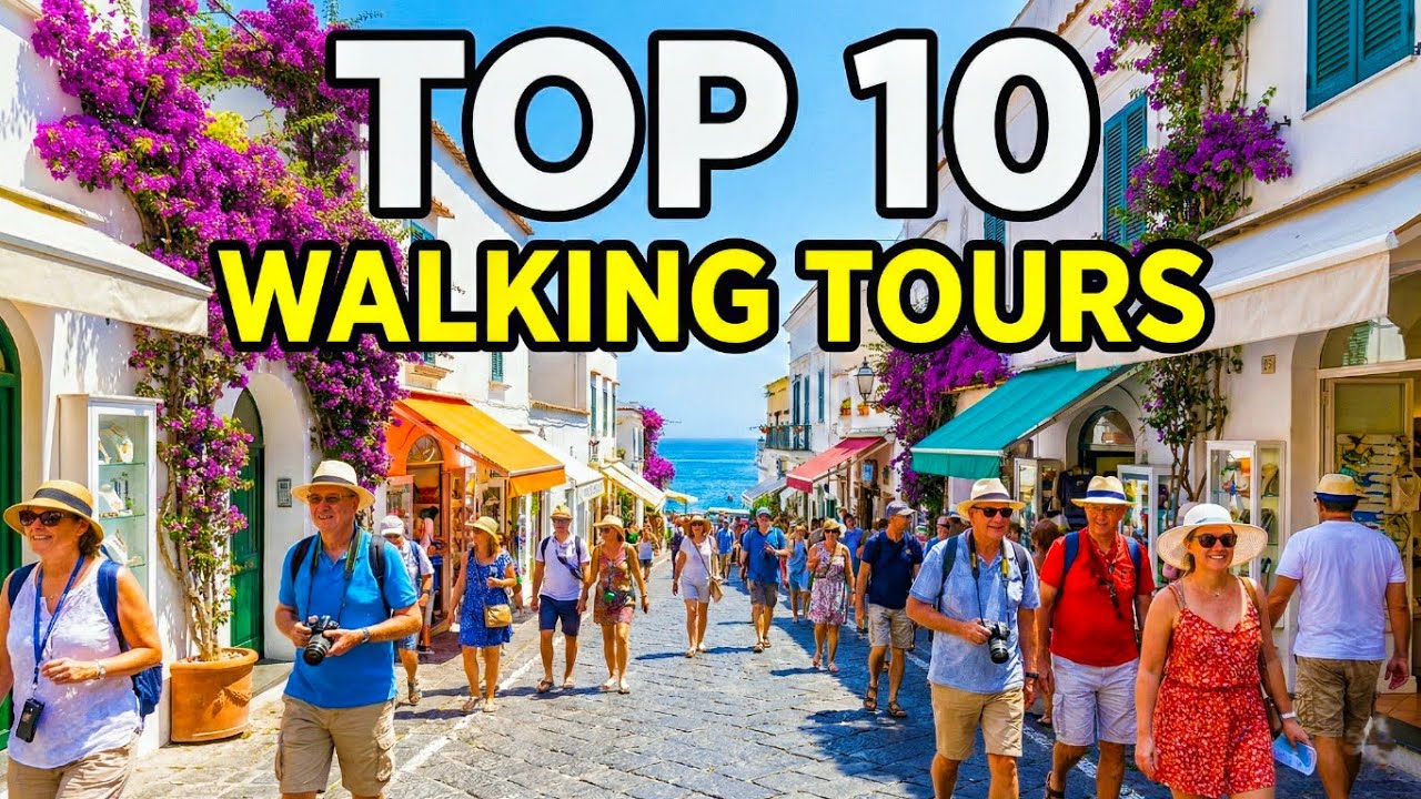 Experience the 10 Most BREATHTAKING Walking Tours in 4K