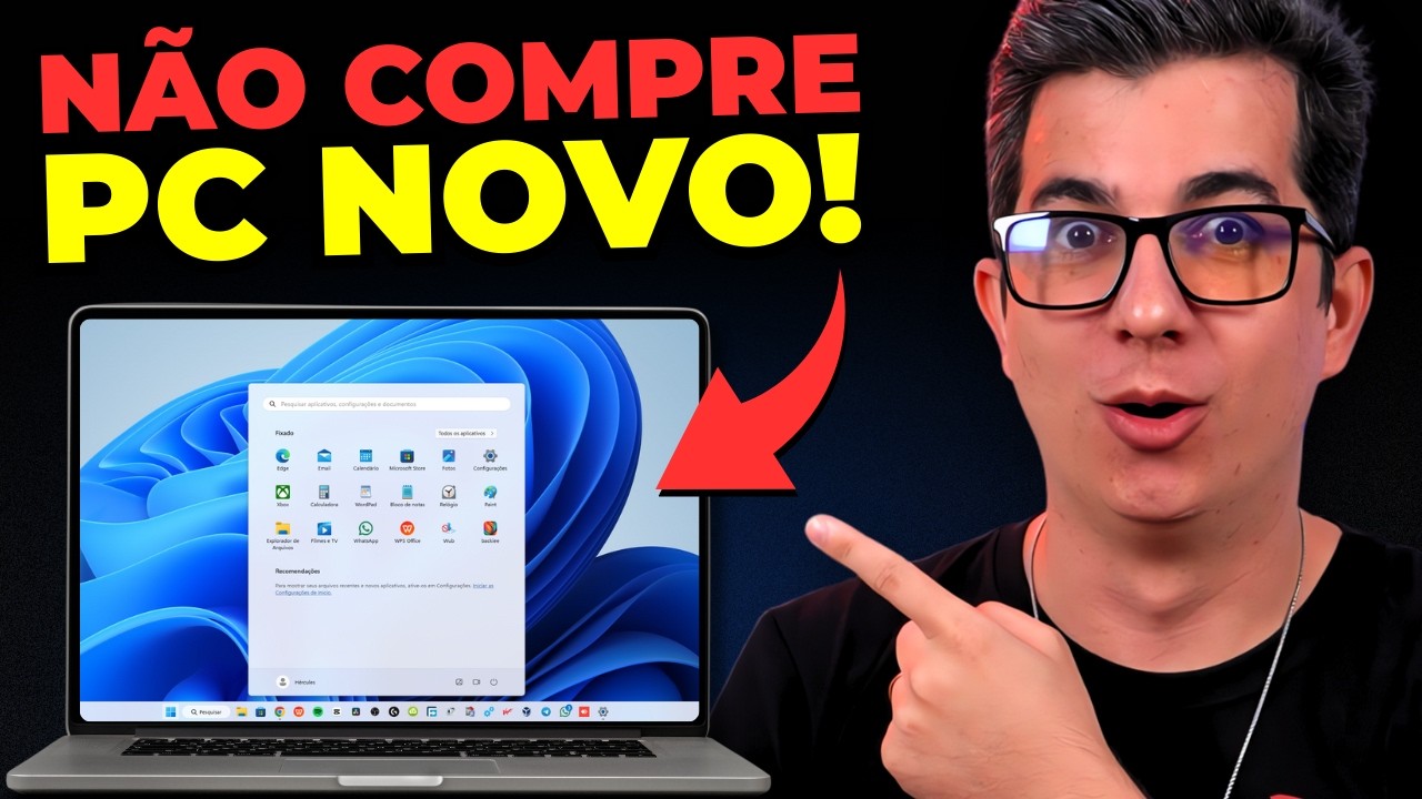 O Truque SIMPLES para Instalar o Windows 11 em QUALQUER PC (Sem TPM!)