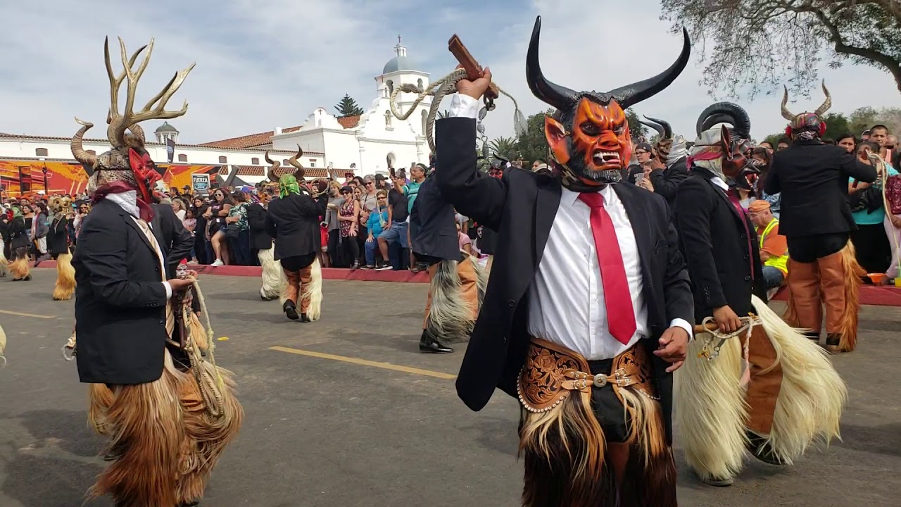 Danza de los diablos en San Luis Rey