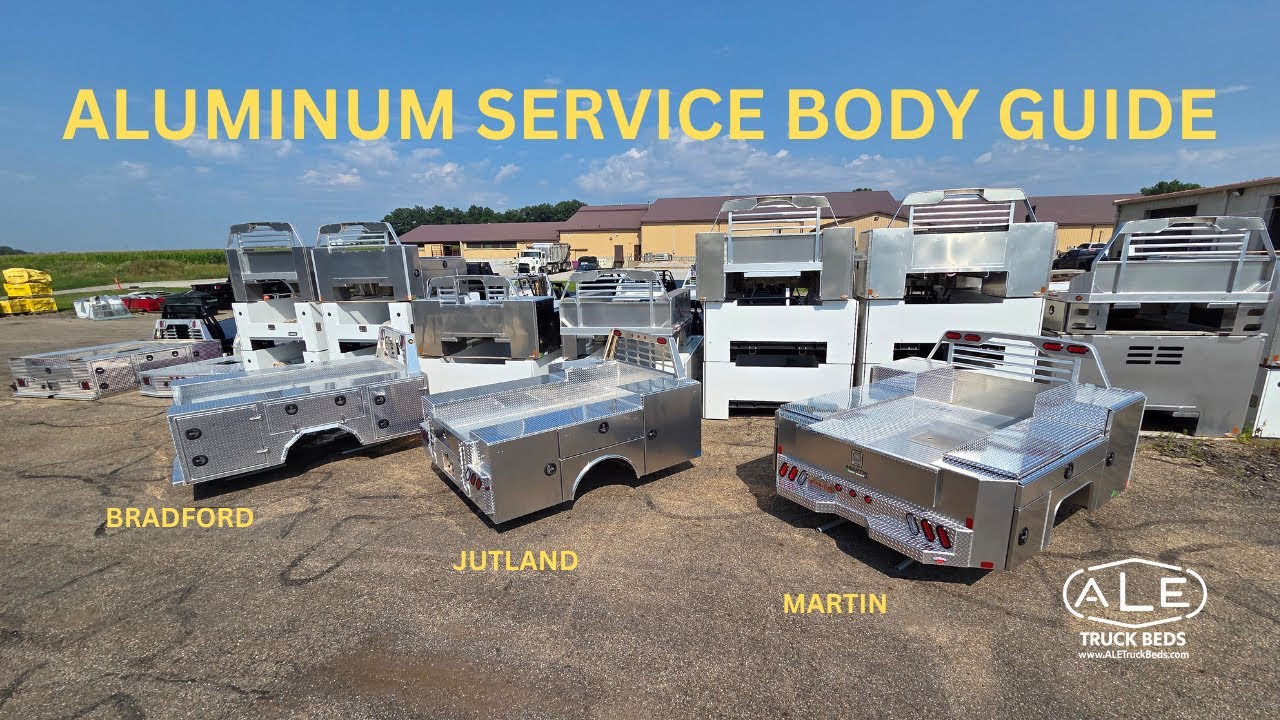 3 Aluminum Service Beds Compared 🚛 | Bradford vs Jutland vs Martin