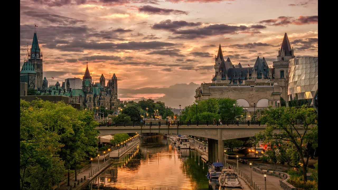 Ottawa Rideau Canal 4K Tour