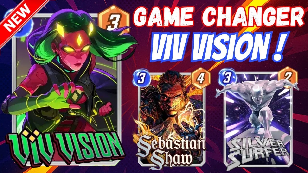 Is Viv Vision a Game-Changer in Marvel Snap? 🔥💀 [Marvel Snap] #marvelsnap