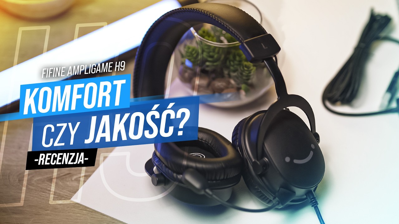 Słuchawki FIFINE AmpliGame H9 RECENZJA - dobra jakość czy komfort?