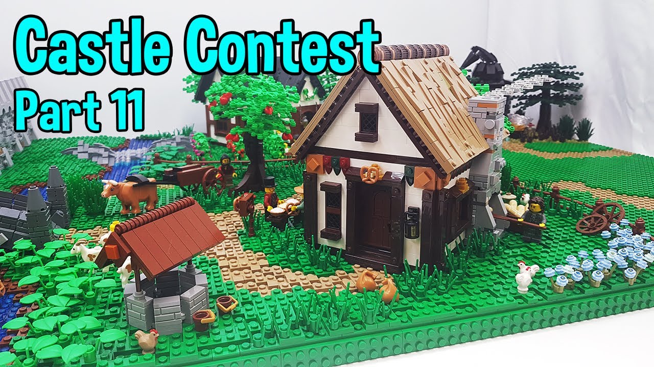 LEGO CASTLE CONTEST 2023! | Part 11: Bakery and Water Well