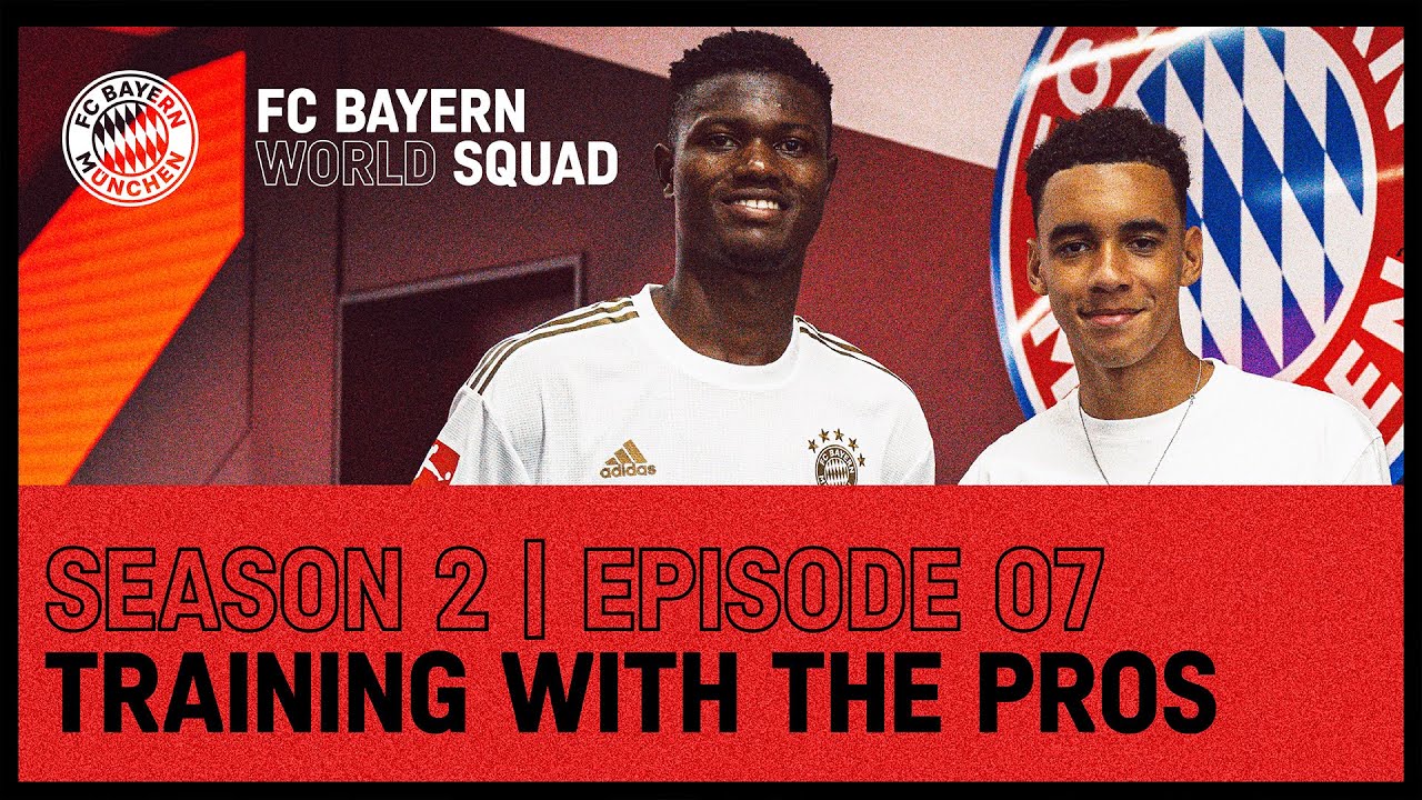 Training with the Pros | FC Bayern World Squad 2022 | Episode 7