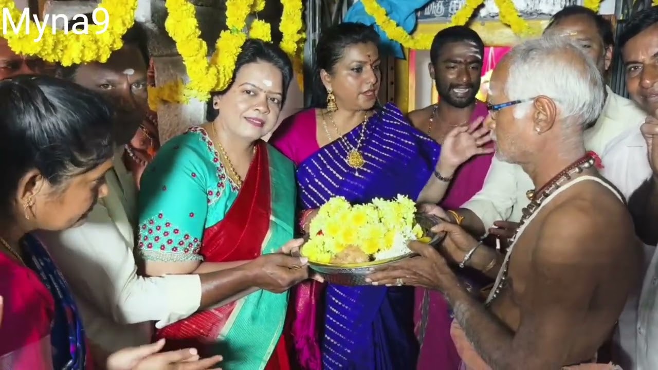 RK Roja Performs Special Maha Shivaratri Pujas | Devotional Moments on Auspicious Day@myna9 #roja 
